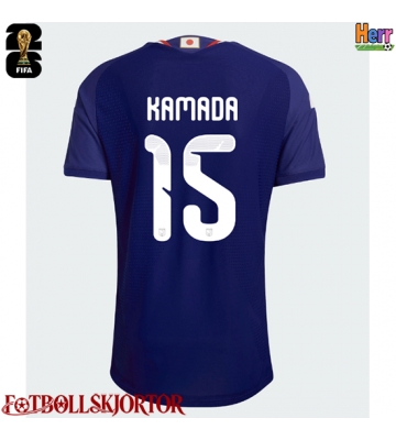 Japan Daichi Kamada #15 Hemmatröja VM 2026 Kortärmad